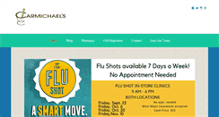 Desktop Screenshot of carmichaeldrugs.com